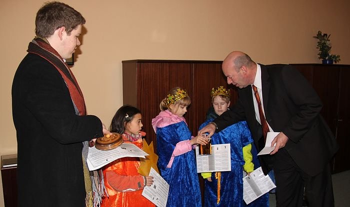 Sternsinger unterwegs