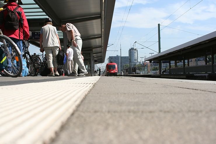 Bahnhof in M&uuml;nchen.