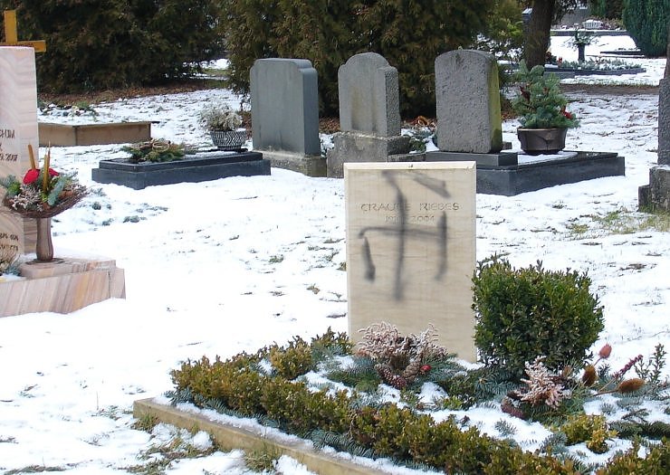 Friedhof gesch&auml;ndet