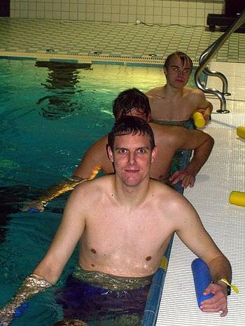 Fu&szlig;ball im Badehaus?