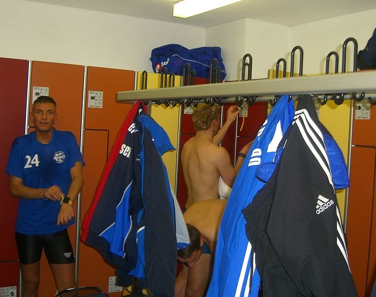 Fu&szlig;ball im Badehaus?