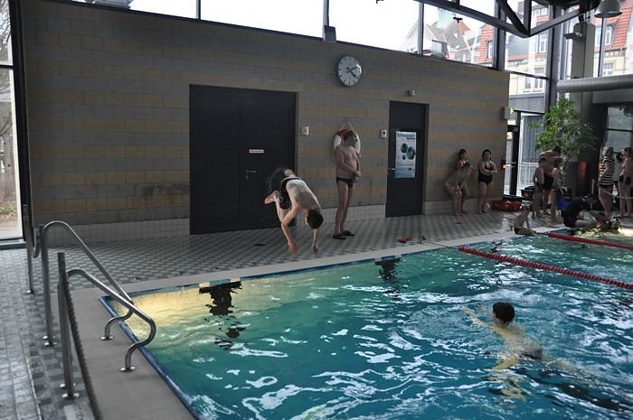 Mega Poolparty im Badehaus