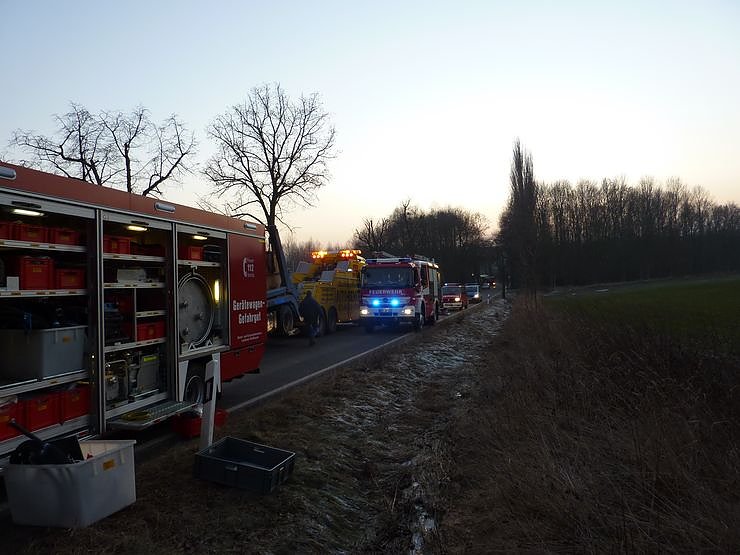 Schwerer Unfall