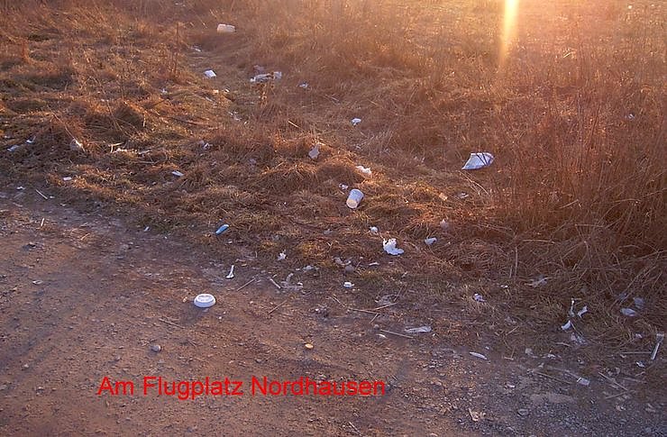 M&uuml;ll statt Sonnenuntergang