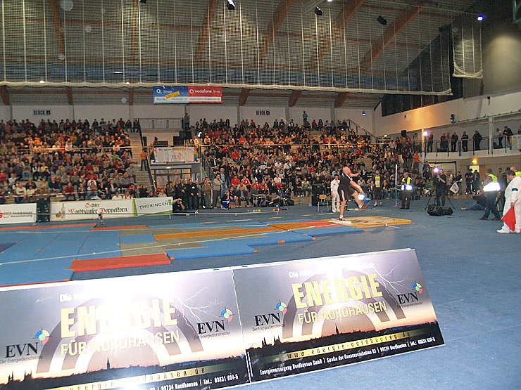 Faszination Kugelstoss-Indoor