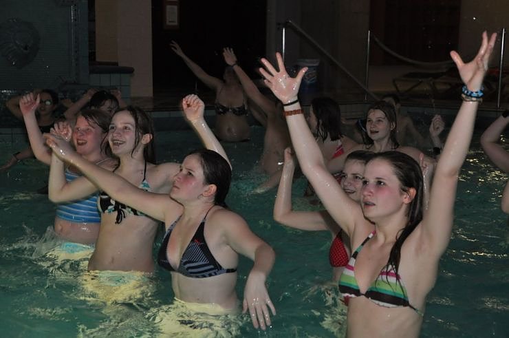 Badehausparty mit AquaMovie