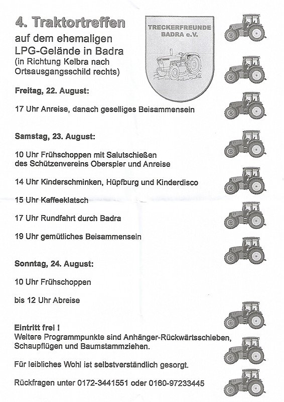 Bild: Traktoren &uuml;ber Traktoren...